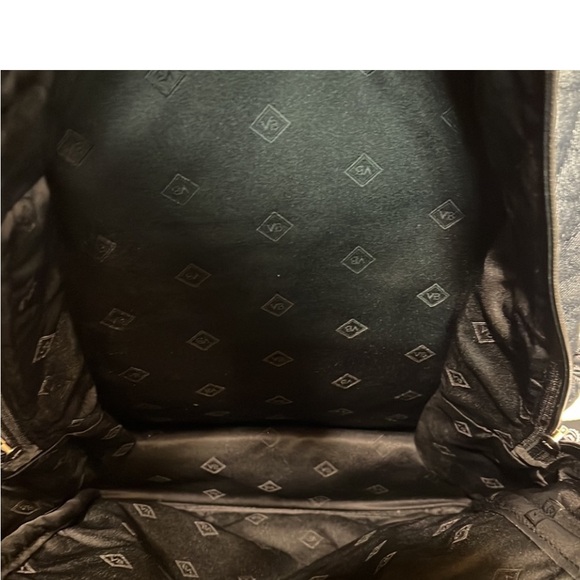 Vera Bradley Essential Backpack in Black Denim Cotton NWT - Picture 7 of 9